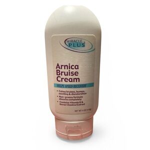 Miracle Plus Arnica Cream: Bruise & Swelling Relief Lotion w/ Vitamin K